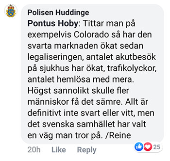 Reine Berglund Polisen Huddinge